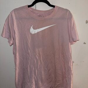 Nike Blush Tee with Logo